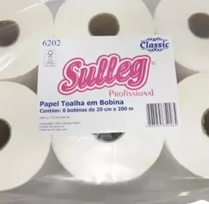 Papel Toalha FD Int 21*20 200FLS 25GR
